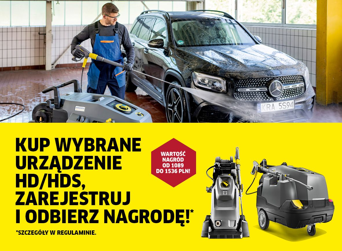 Kup wybrane urządzenie HD/HDS, zarejestruj i odbierz nagrodę!*